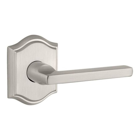 Baldwin Reserve Satin Nickel Door Levers FD.SQU.TAR.150